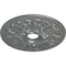 Ekena Millwork Ashley Ceiling Medallion (Fits Canopies up to 4 3/4"), 23 7/8"OD x 4"ID x 2 1/8"P, Platinum CM23ASPLS - alternate 4